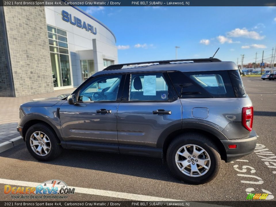 2021 Ford Bronco Sport Base 4x4 Carbonized Gray Metallic / Ebony Photo #11