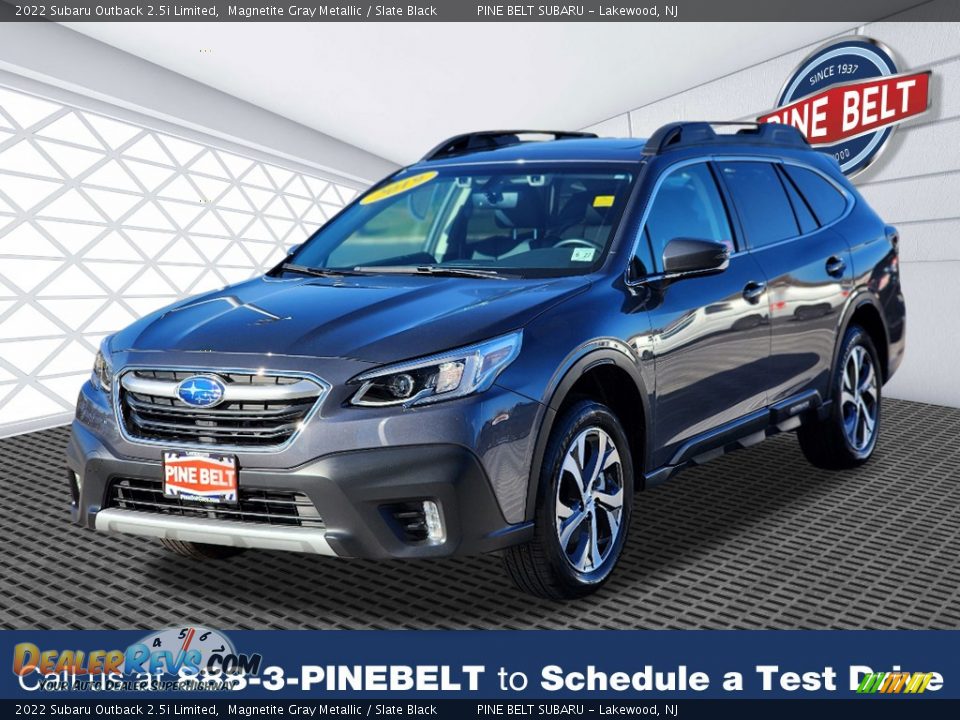 2022 Subaru Outback 2.5i Limited Magnetite Gray Metallic / Slate Black Photo #1