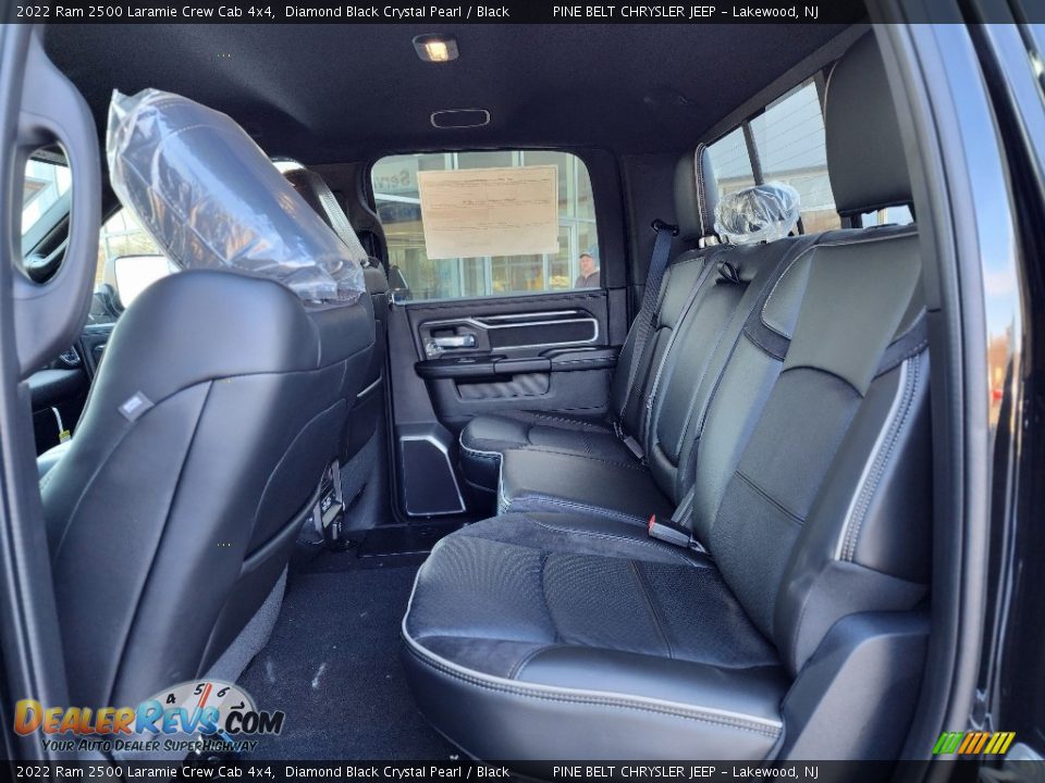 Rear Seat of 2022 Ram 2500 Laramie Crew Cab 4x4 Photo #7