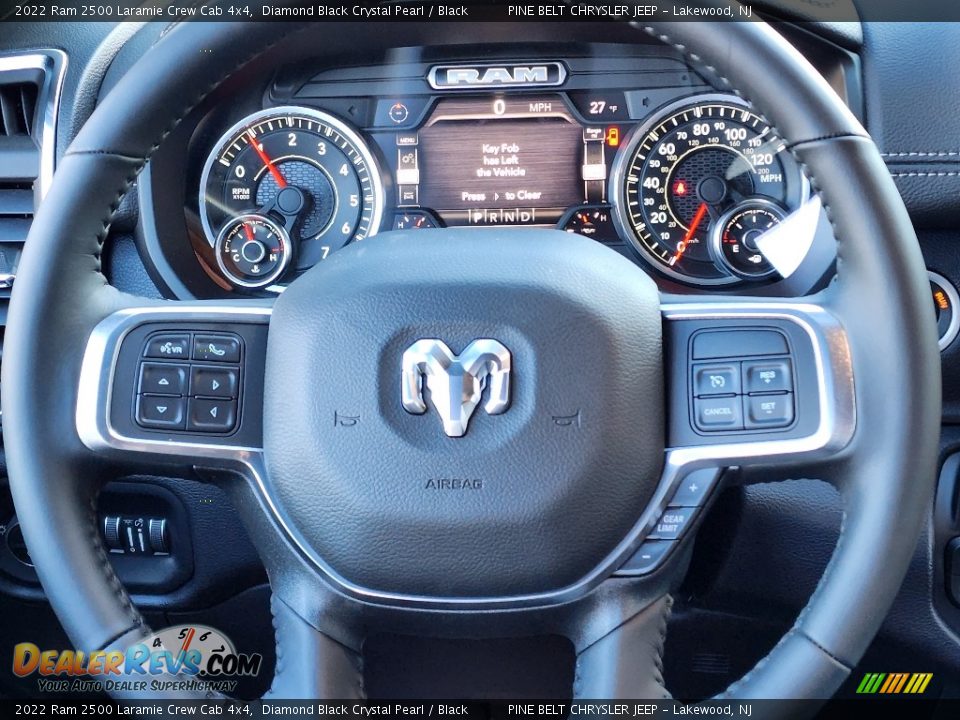 2022 Ram 2500 Laramie Crew Cab 4x4 Steering Wheel Photo #10