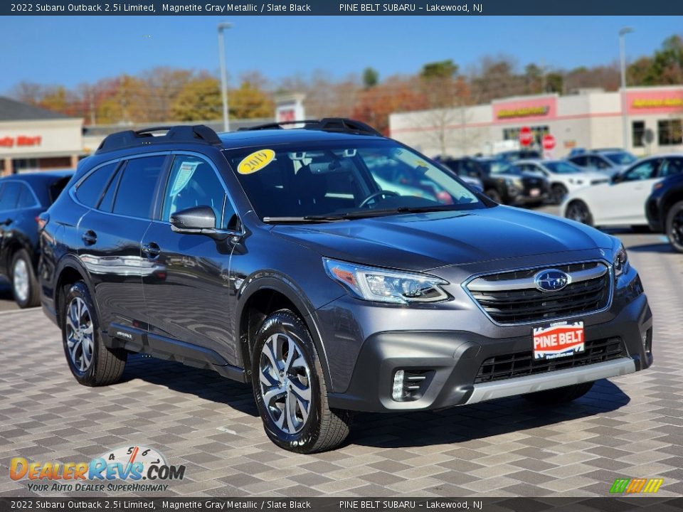 2022 Subaru Outback 2.5i Limited Magnetite Gray Metallic / Slate Black Photo #13