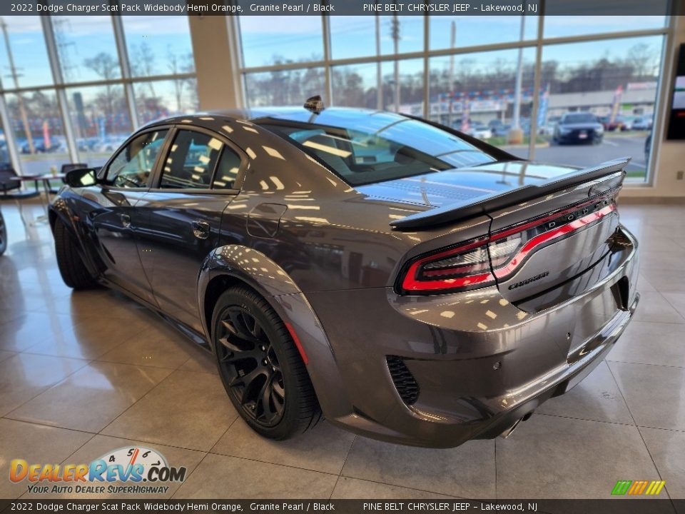 2022 Dodge Charger Scat Pack Widebody Hemi Orange Granite Pearl / Black Photo #4