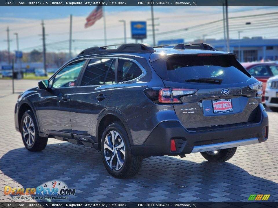 2022 Subaru Outback 2.5i Limited Magnetite Gray Metallic / Slate Black Photo #18