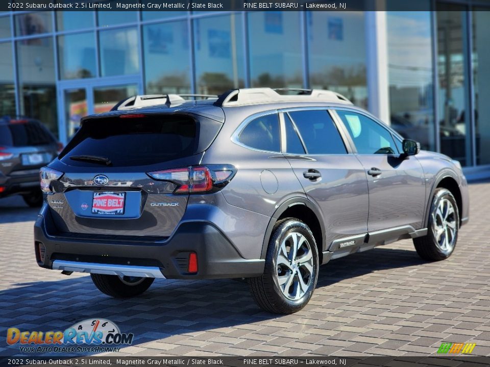 2022 Subaru Outback 2.5i Limited Magnetite Gray Metallic / Slate Black Photo #20