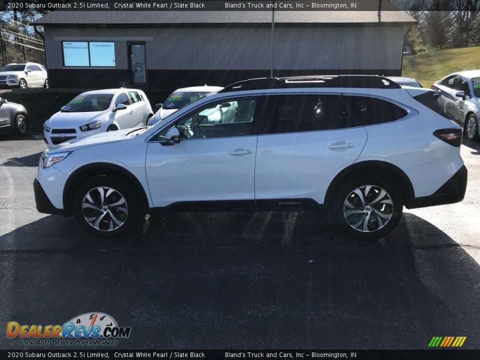 2020 Subaru Outback 2.5i Limited Crystal White Pearl / Slate Black Photo #1