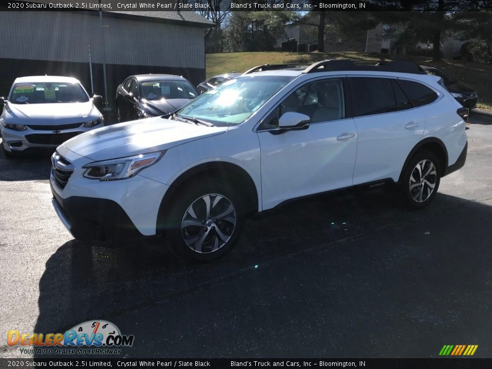 2020 Subaru Outback 2.5i Limited Crystal White Pearl / Slate Black Photo #2