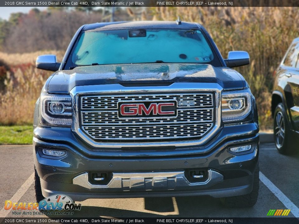 2018 GMC Sierra 1500 Denali Crew Cab 4WD Dark Slate Metallic / Jet Black Photo #2