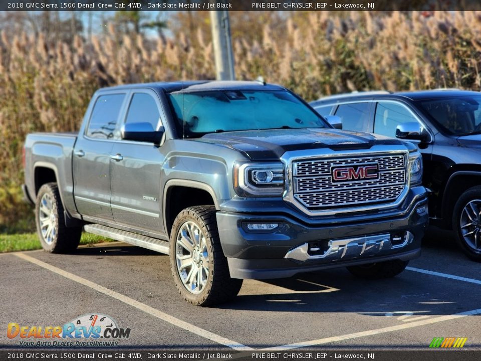 2018 GMC Sierra 1500 Denali Crew Cab 4WD Dark Slate Metallic / Jet Black Photo #3