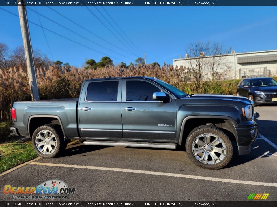 2018 GMC Sierra 1500 Denali Crew Cab 4WD Dark Slate Metallic / Jet Black Photo #6