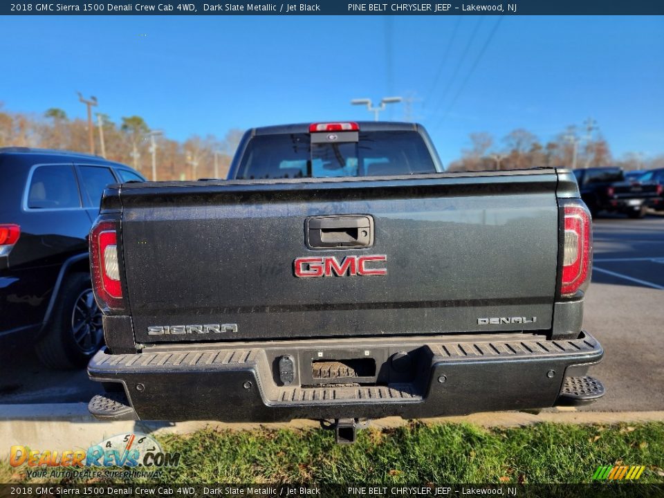 2018 GMC Sierra 1500 Denali Crew Cab 4WD Dark Slate Metallic / Jet Black Photo #7