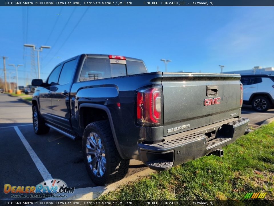 2018 GMC Sierra 1500 Denali Crew Cab 4WD Dark Slate Metallic / Jet Black Photo #8