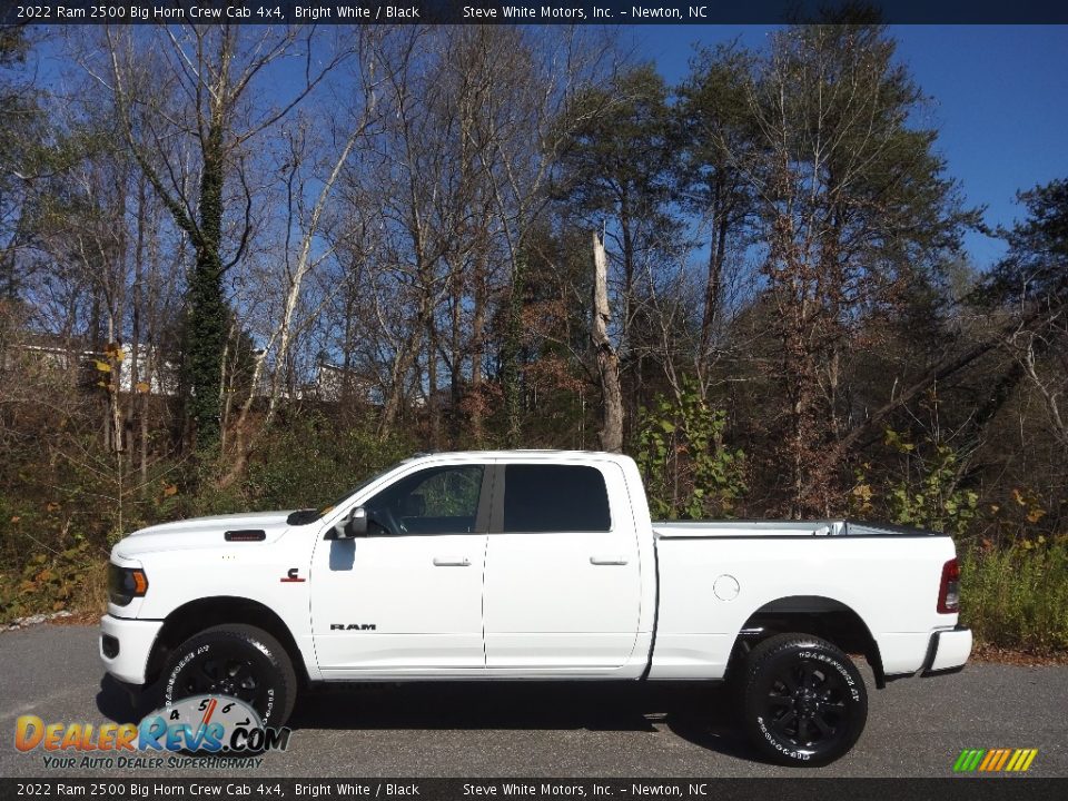 2022 Ram 2500 Big Horn Crew Cab 4x4 Bright White / Black Photo #1