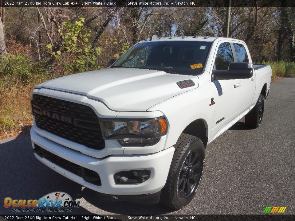 2022 Ram 2500 Big Horn Crew Cab 4x4 Bright White / Black Photo #2