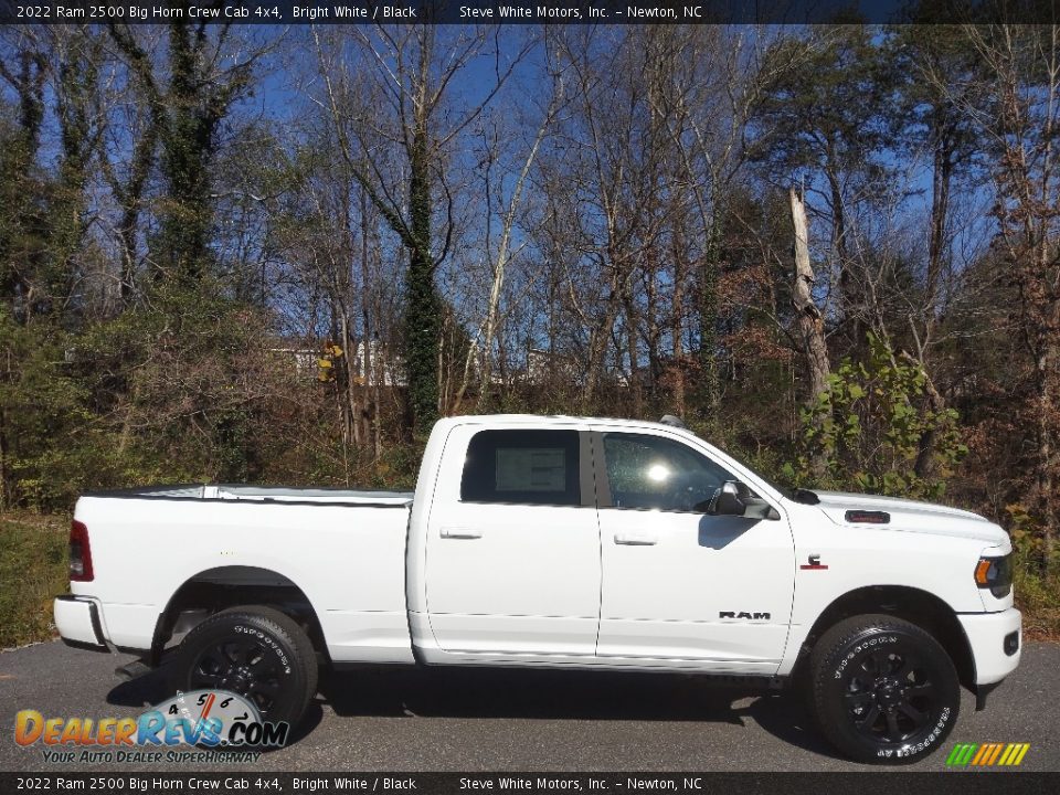 2022 Ram 2500 Big Horn Crew Cab 4x4 Bright White / Black Photo #5