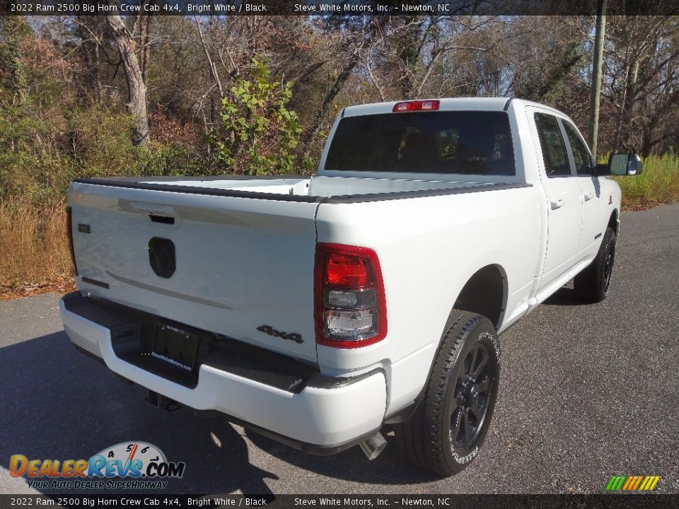 2022 Ram 2500 Big Horn Crew Cab 4x4 Bright White / Black Photo #6