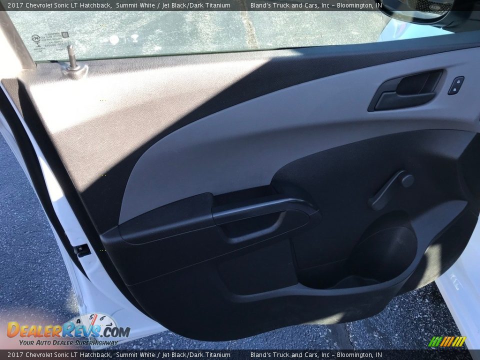 2017 Chevrolet Sonic LT Hatchback Summit White / Jet Black/Dark Titanium Photo #11