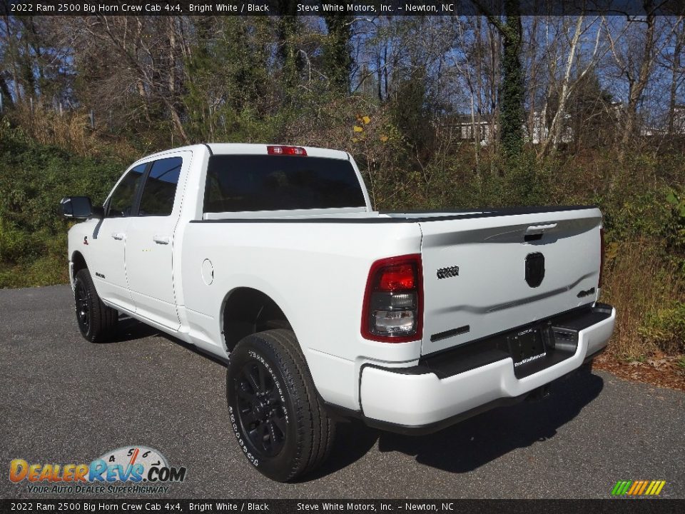 2022 Ram 2500 Big Horn Crew Cab 4x4 Bright White / Black Photo #9