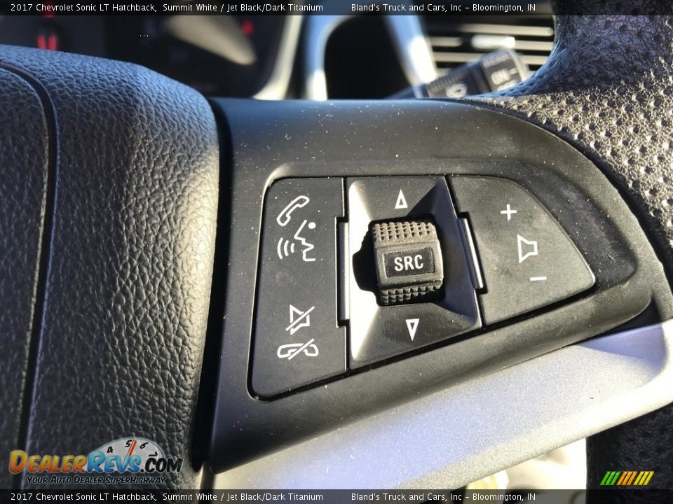2017 Chevrolet Sonic LT Hatchback Steering Wheel Photo #14
