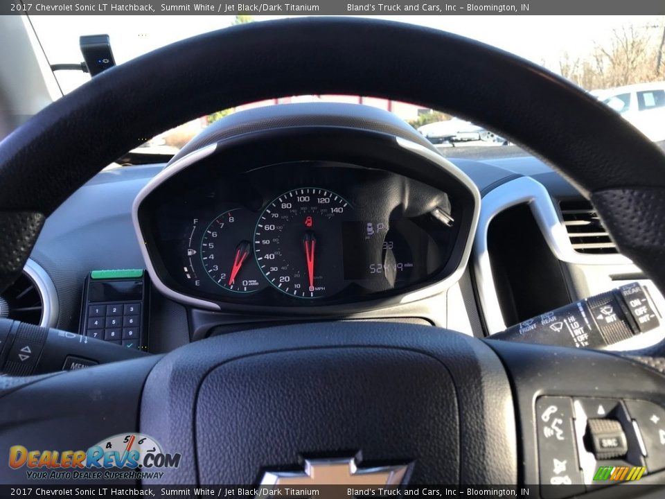 2017 Chevrolet Sonic LT Hatchback Steering Wheel Photo #15