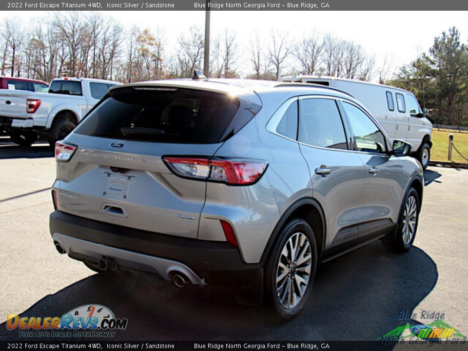 2022 Ford Escape Titanium 4WD Iconic Silver / Sandstone Photo #5