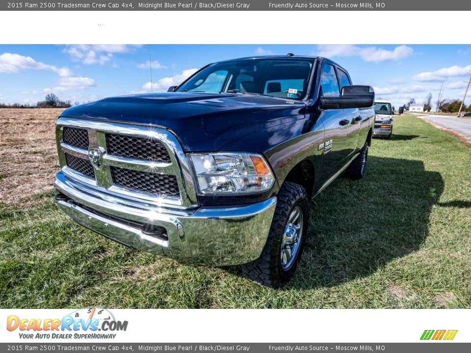 Midnight Blue Pearl 2015 Ram 2500 Tradesman Crew Cab 4x4 Photo #7