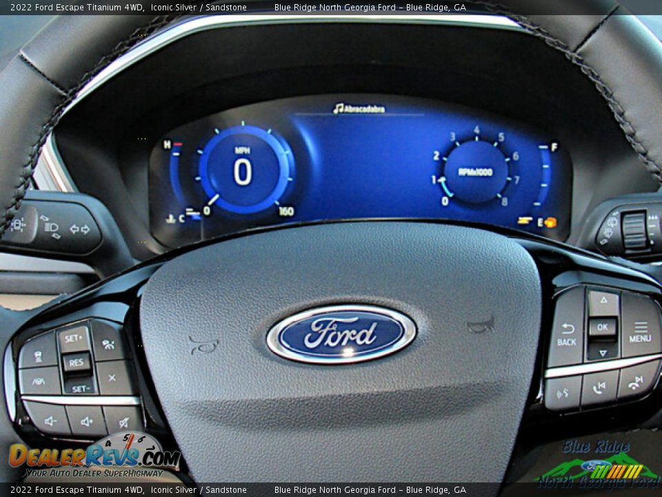 2022 Ford Escape Titanium 4WD Iconic Silver / Sandstone Photo #17