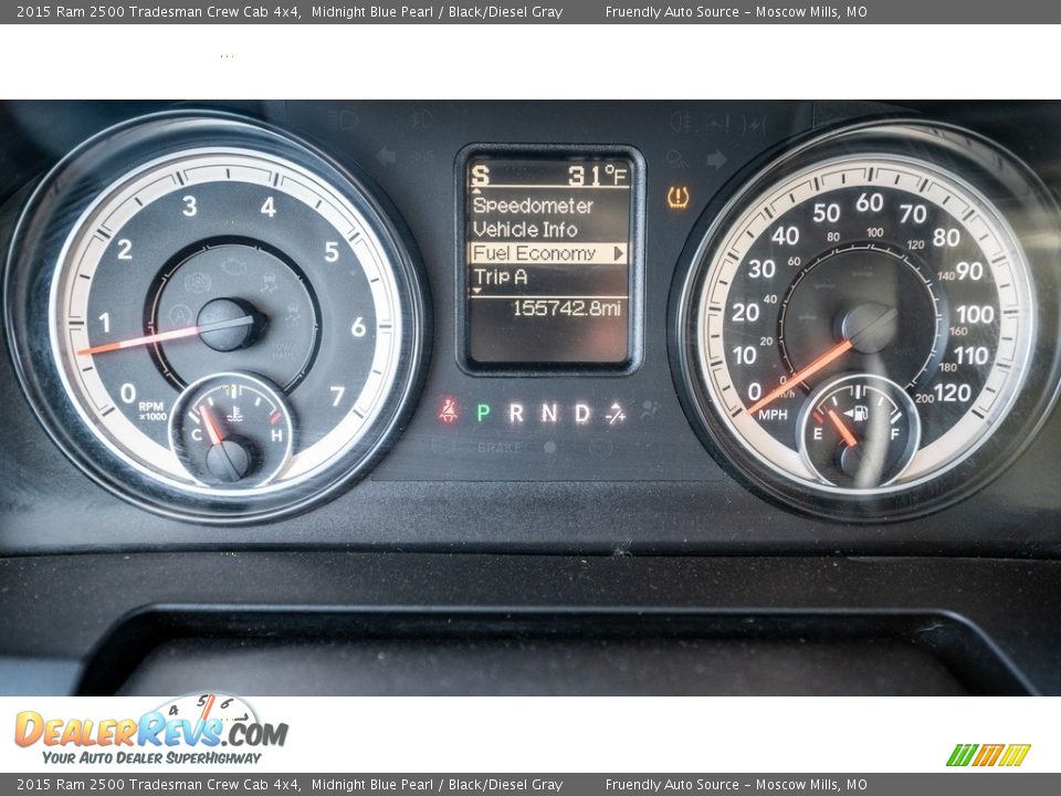 2015 Ram 2500 Tradesman Crew Cab 4x4 Gauges Photo #19