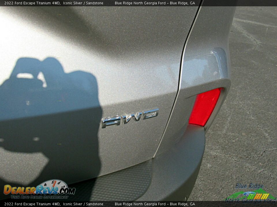 2022 Ford Escape Titanium 4WD Iconic Silver / Sandstone Photo #30