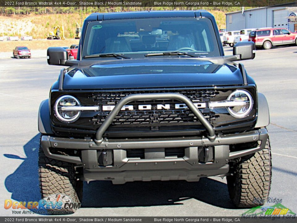 2022 Ford Bronco Wildtrak 4x4 4-Door Shadow Black / Medium Sandstone Photo #8