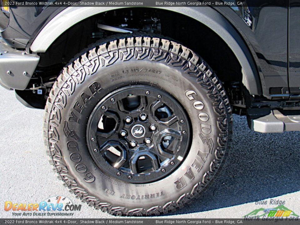 2022 Ford Bronco Wildtrak 4x4 4-Door Shadow Black / Medium Sandstone Photo #9