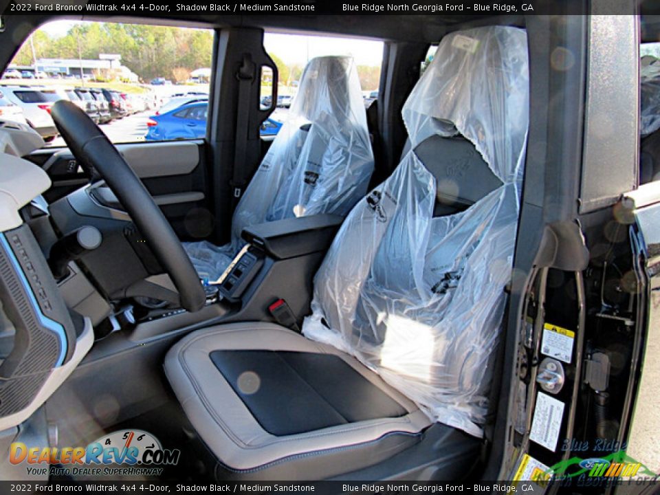 2022 Ford Bronco Wildtrak 4x4 4-Door Shadow Black / Medium Sandstone Photo #11
