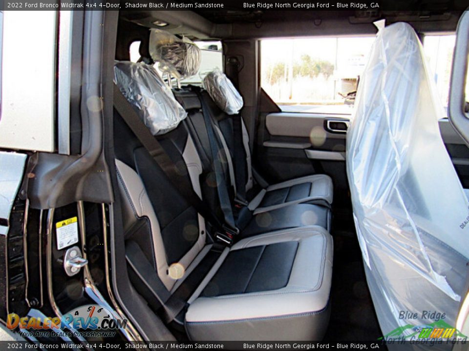 2022 Ford Bronco Wildtrak 4x4 4-Door Shadow Black / Medium Sandstone Photo #13