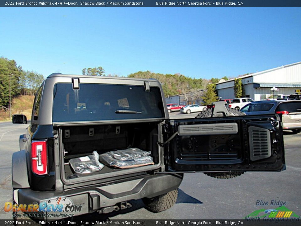 2022 Ford Bronco Wildtrak 4x4 4-Door Shadow Black / Medium Sandstone Photo #14