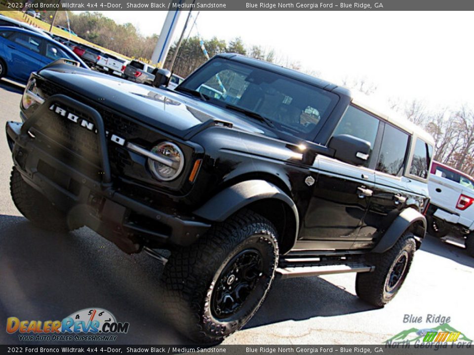 2022 Ford Bronco Wildtrak 4x4 4-Door Shadow Black / Medium Sandstone Photo #26