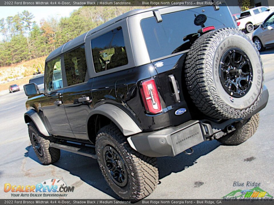 2022 Ford Bronco Wildtrak 4x4 4-Door Shadow Black / Medium Sandstone Photo #29