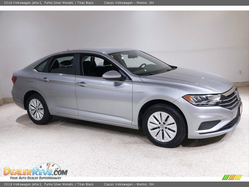 2019 Volkswagen Jetta S Pyrite Silver Metallic / Titan Black Photo #1