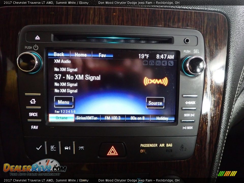 2017 Chevrolet Traverse LT AWD Summit White / Ebony Photo #2