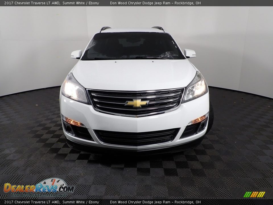 2017 Chevrolet Traverse LT AWD Summit White / Ebony Photo #4