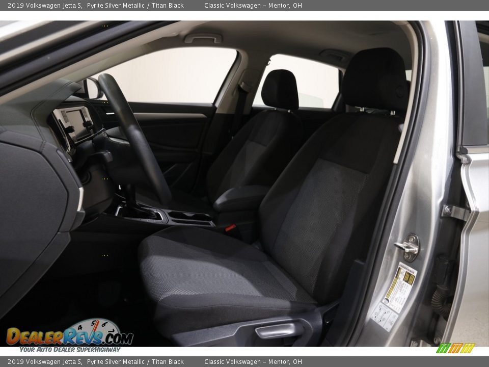 2019 Volkswagen Jetta S Pyrite Silver Metallic / Titan Black Photo #5