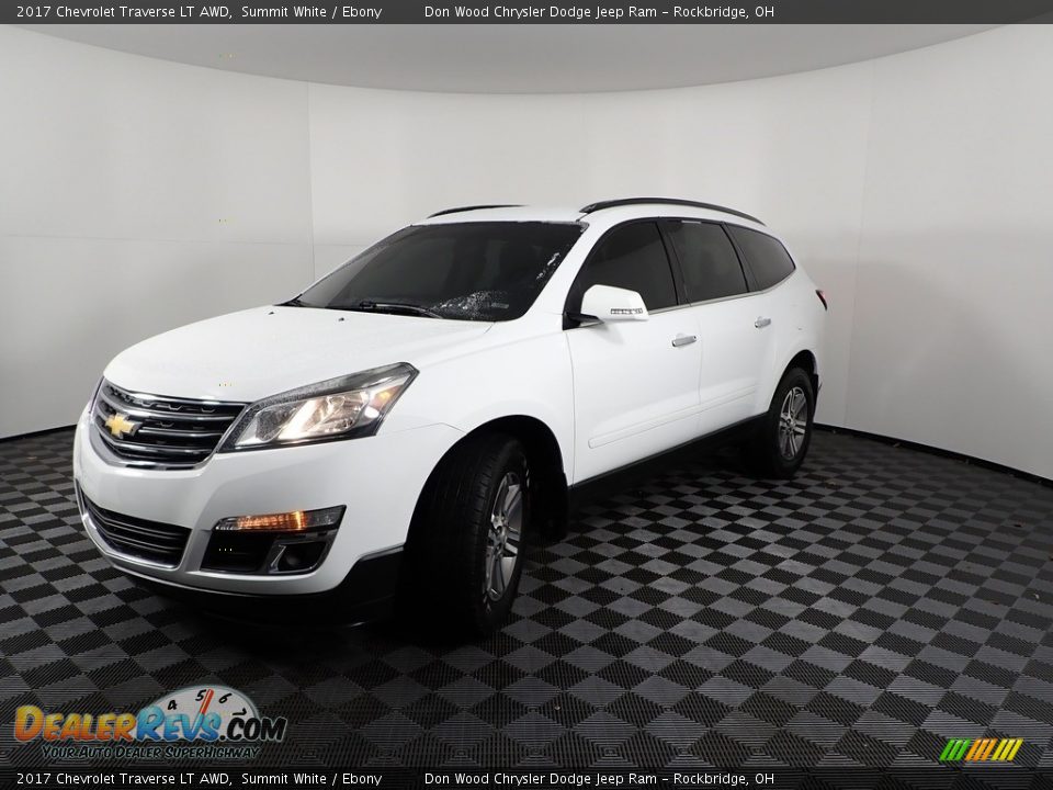 2017 Chevrolet Traverse LT AWD Summit White / Ebony Photo #5