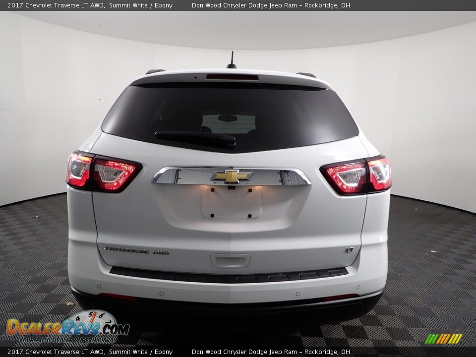 2017 Chevrolet Traverse LT AWD Summit White / Ebony Photo #7