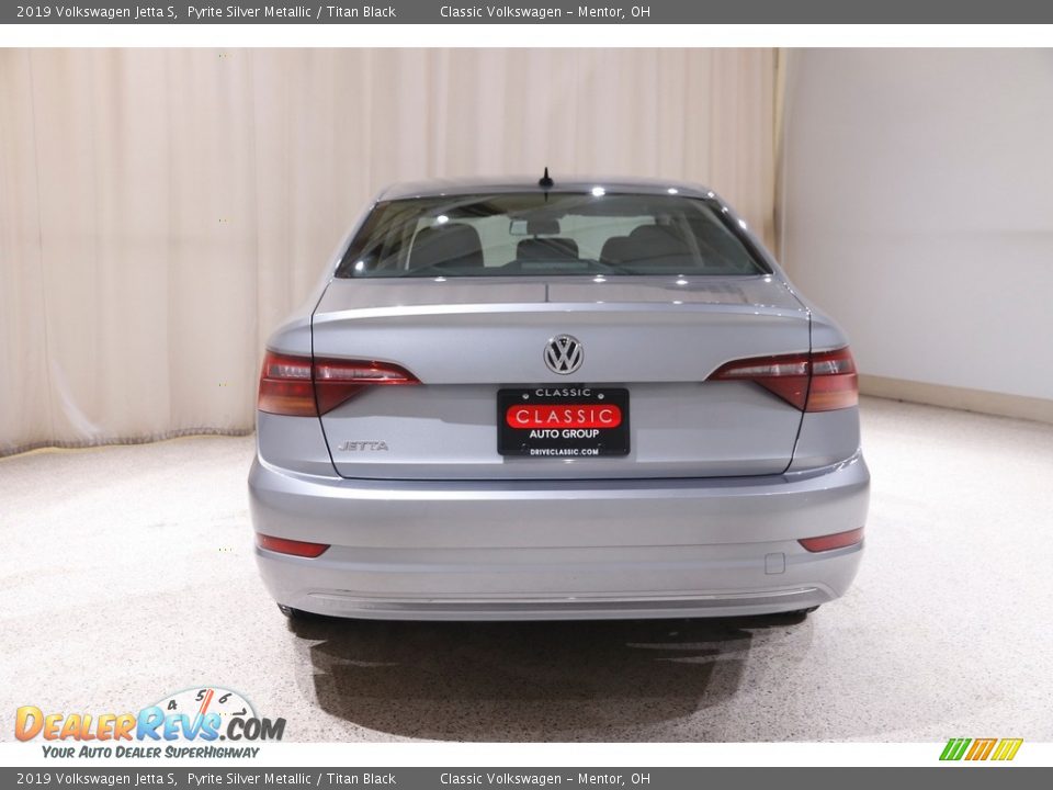 2019 Volkswagen Jetta S Pyrite Silver Metallic / Titan Black Photo #17