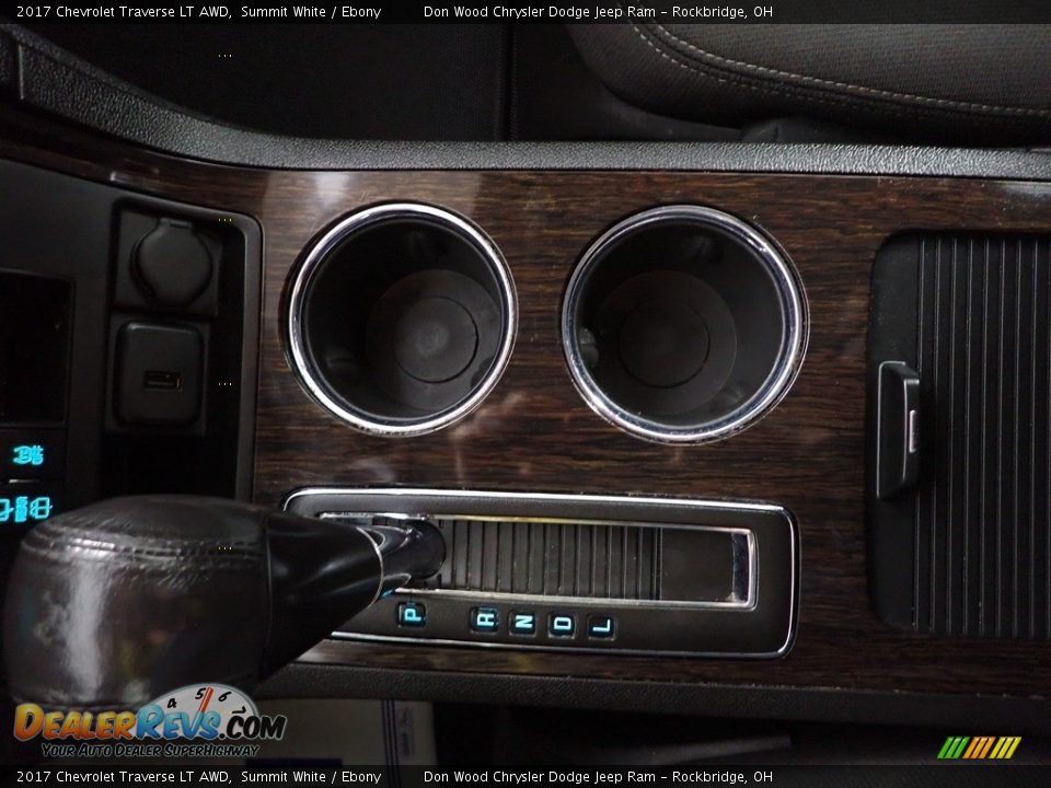 2017 Chevrolet Traverse LT AWD Summit White / Ebony Photo #20
