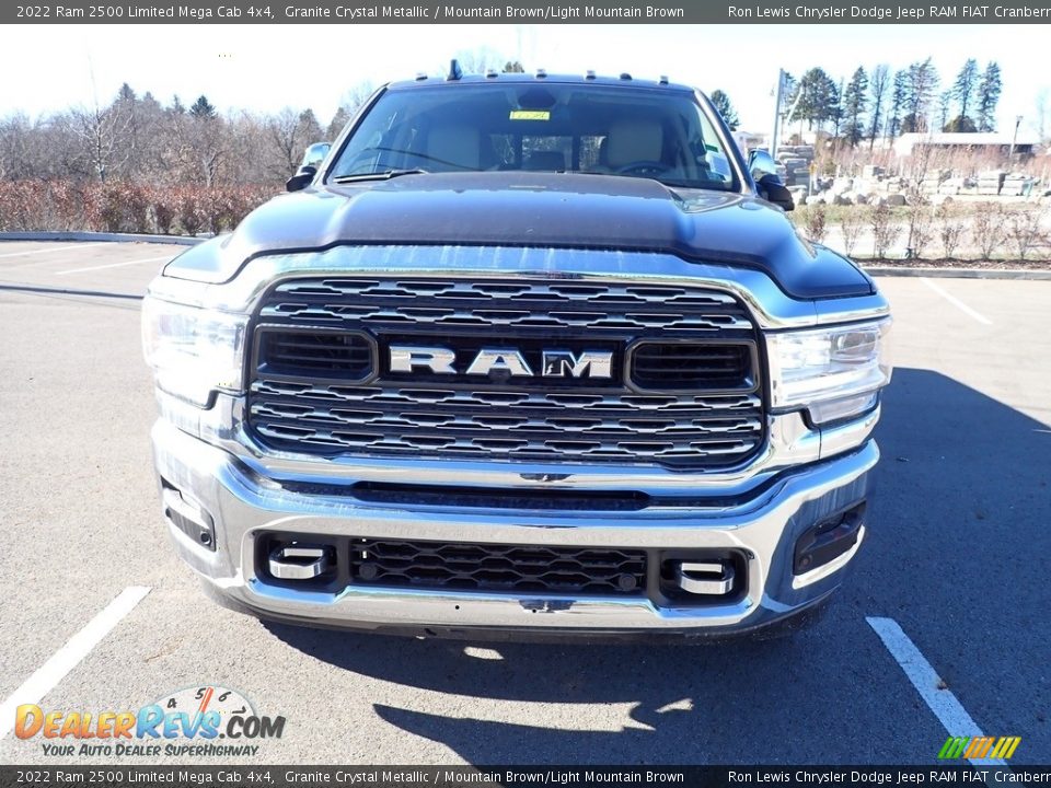 2022 Ram 2500 Limited Mega Cab 4x4 Granite Crystal Metallic / Mountain Brown/Light Mountain Brown Photo #8