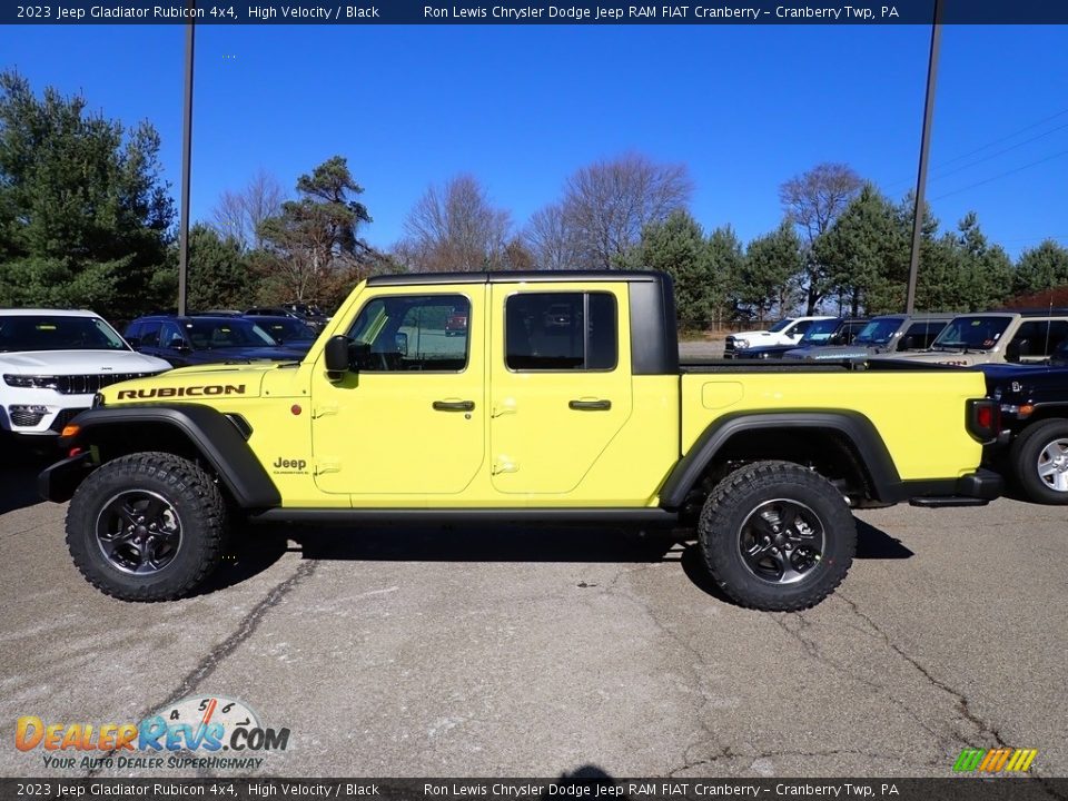 2023 Jeep Gladiator Rubicon 4x4 High Velocity / Black Photo #2