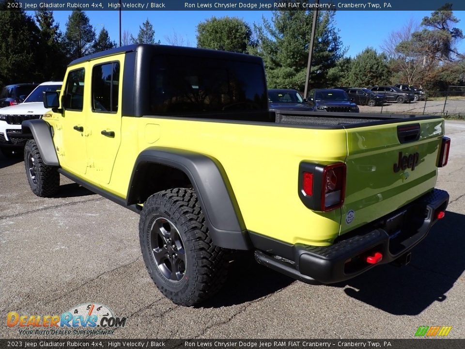 2023 Jeep Gladiator Rubicon 4x4 High Velocity / Black Photo #3