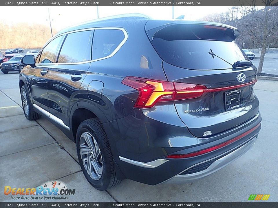 2023 Hyundai Santa Fe SEL AWD Portofino Gray / Black Photo #5