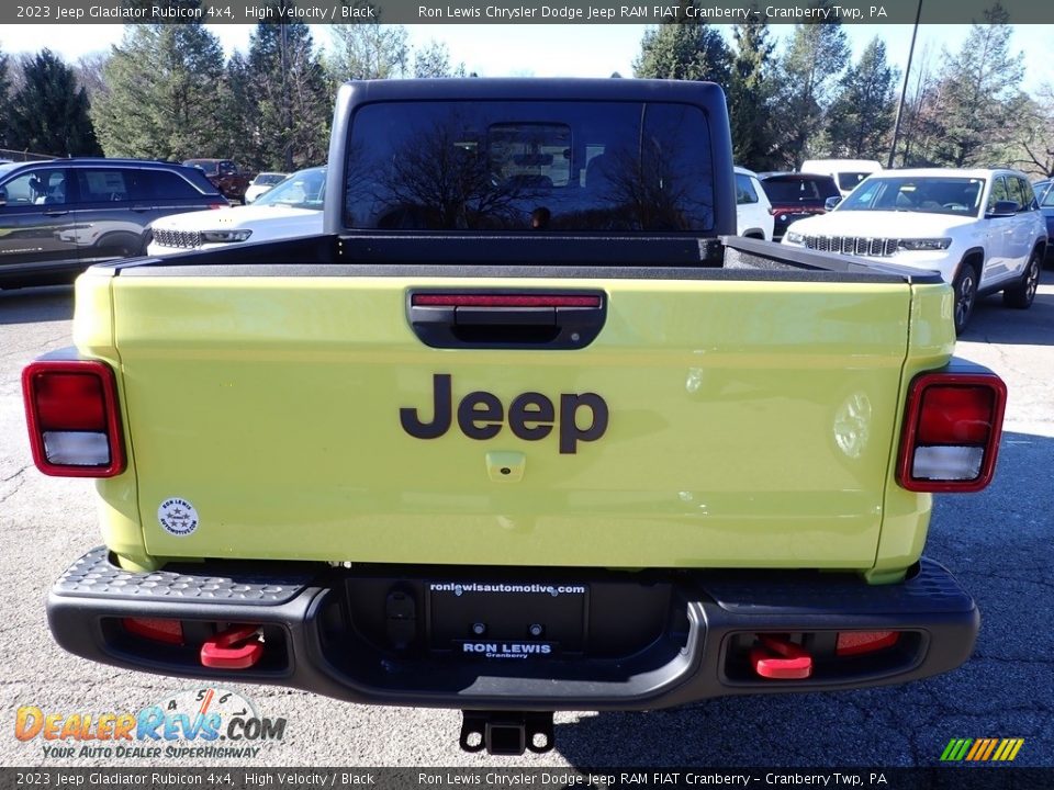 2023 Jeep Gladiator Rubicon 4x4 High Velocity / Black Photo #4