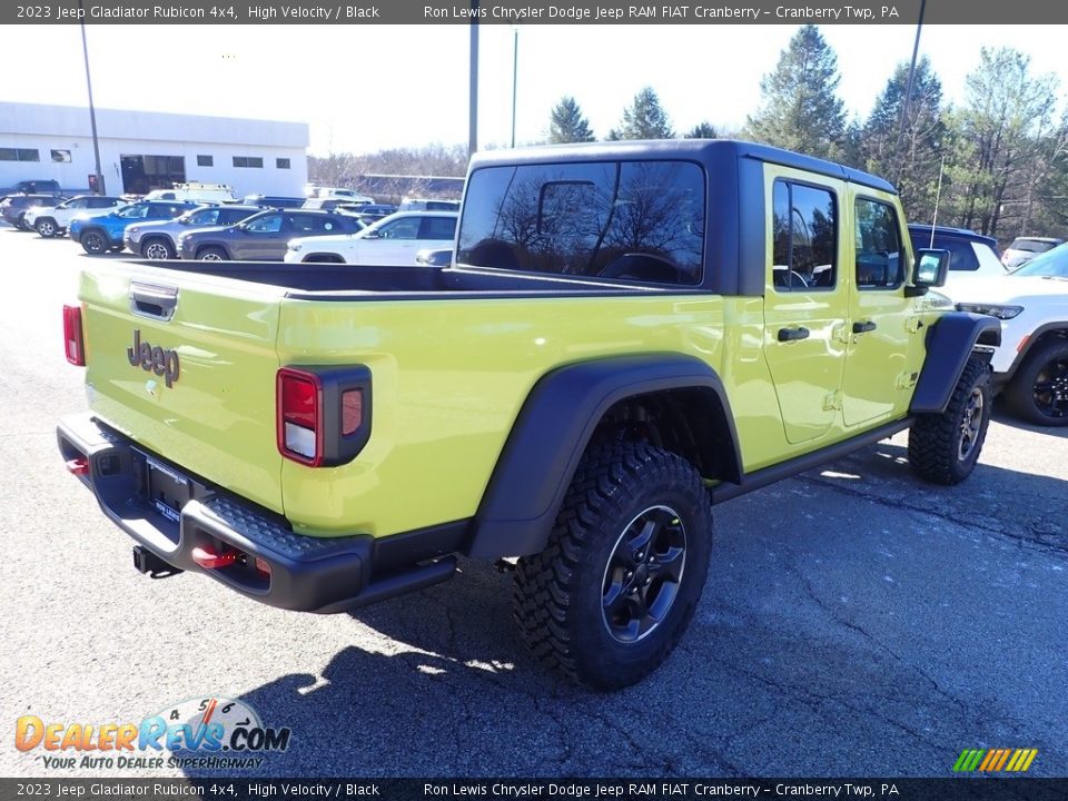 2023 Jeep Gladiator Rubicon 4x4 High Velocity / Black Photo #6