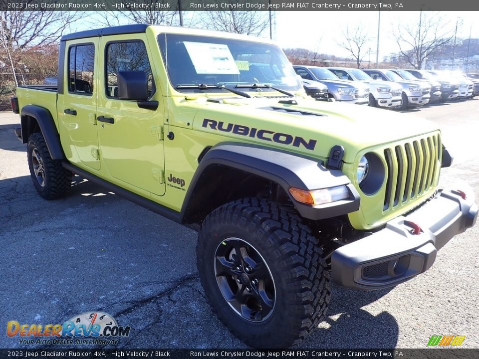 2023 Jeep Gladiator Rubicon 4x4 High Velocity / Black Photo #8